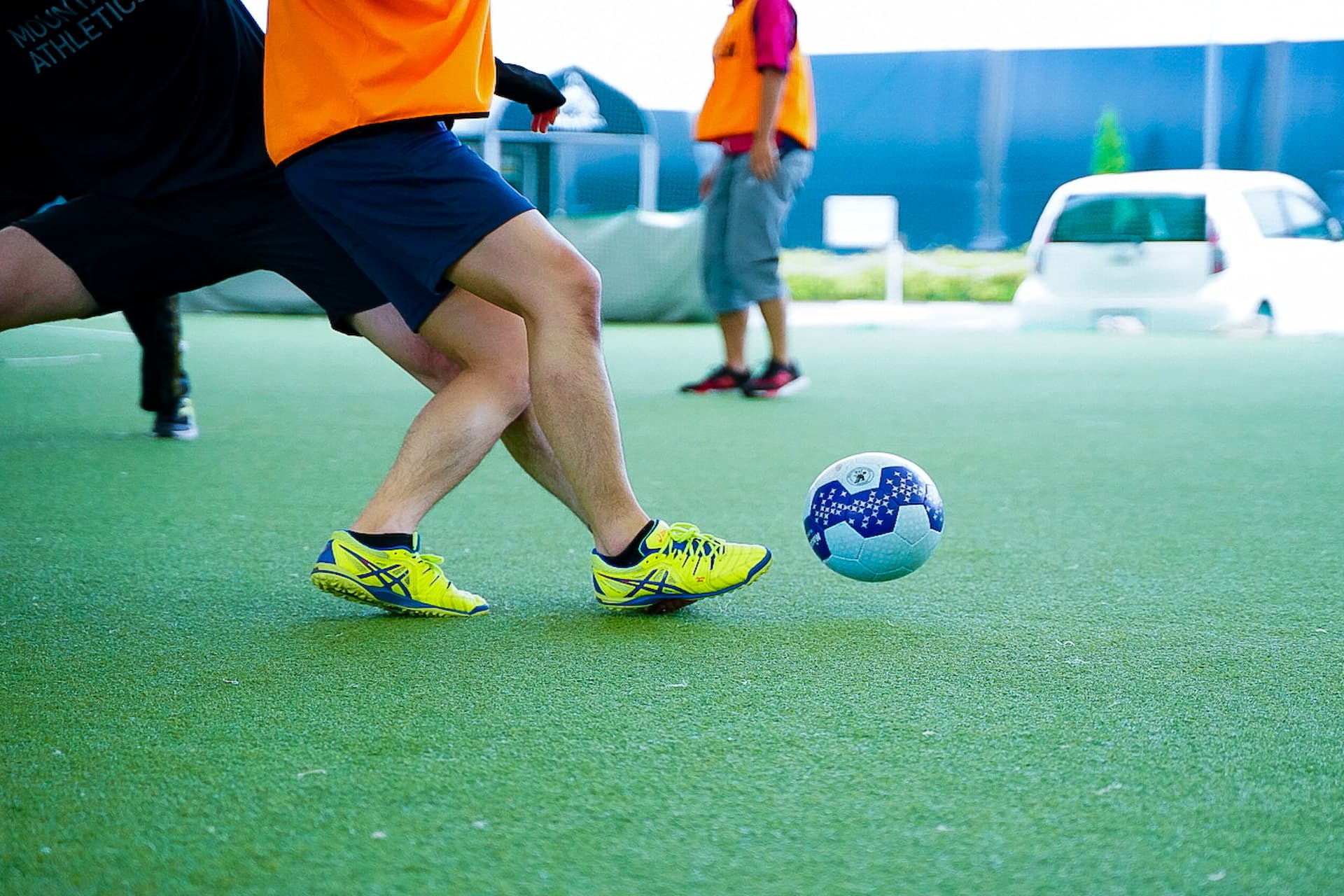 同僚でのフットサル